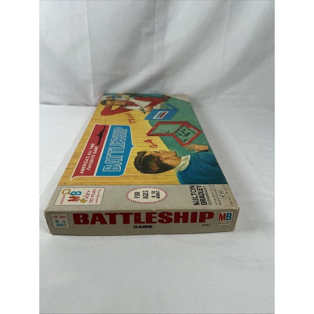 Milton Bradley battleship complete vintage